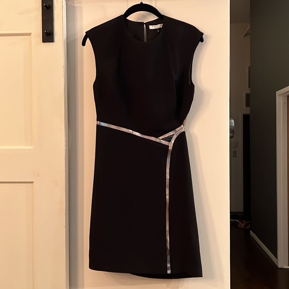 Black Cut Out Halston Heritage Dress